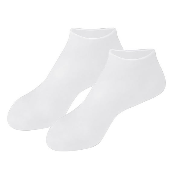 Silicone Gel Moisturizing Socks - Ideal for Dry Feet, Cracked Heels, and Rough Skin