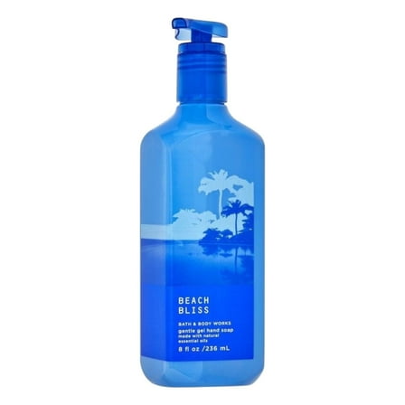 Bath and Body Works BEACH BLISS Gentle Gel Hand Soap Liquid Wash (8 fl oz / 236 mL)