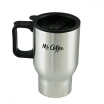 Mr. Coffee Expressway 15 Ounce Stainless Steel Thermal Travel Mug