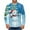 Blue, variant on Fengactive Men's Christmas Snowman Sweater Funny Party Graphic Sweatshirts Xmas Long Sleeve T-Shirts Pullover