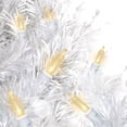 thumbnail image 2 of Indoor/Outdoor 50-Count LED Mini Christmas String Lights, Warm White, White Wire, 9.5', by Holiday Time, 2 of 7