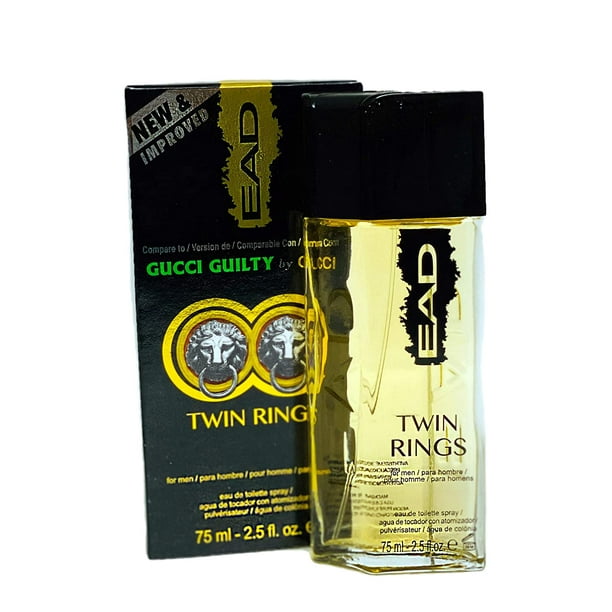 Twin Rings by EAD Designer Cologne for Men (Compare to Gucci Guilty by Gucci)  