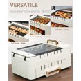 thumbnail image 2 of Parrilla eléctrica 3 en 1, sin humo, para barbacoa, pinchos, pinchos, para uso interior, XHJ, 2 of 9