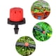 thumbnail image 4 of 100 x cabeza de gotero de agua de microflujo de nebulización de riego de jardín ajustable Hugtrwg Para estrenar, 4 of 7