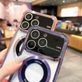 thumbnail image 4 of TECH CIRCLE Magnetic Clear Case For iPhone 14 with Full Camera Protection, Military Grade Drop Protection Women Girls Phone Case Compatible with MagSafe for Apple iPhone 14 6.1" 2022,Silver, 4 of 7
