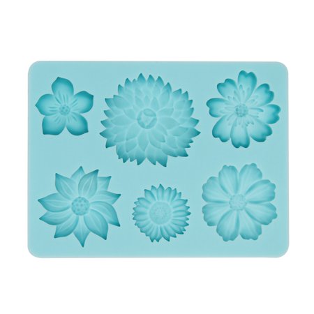 UPC: 0195158463224 | Flowers Silicone Fondant Mold by Celebrate It®