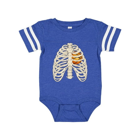 

Inktastic Basketball Heart Gift Baby Boy or Baby Girl Bodysuit
