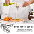 thumbnail image 4 of Muyoka Pluokvzr Juego de 3 embudos de 3 tamaños Embudos pequeños de acero inoxidable con diseño de mango largo Embudos de cocina apilables multifunción Herramientas para llenar botellas y transferir f Muyoka Hogar, 4 of 7