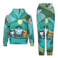thumbnail image 6 of The Octonauts Kids' Sweatshirt & Pants Set 2 Pcs Tracksuit Outfit Casual Pullover Hoodie Sweatpants for Daily & Travel 130CM, 6 of 8