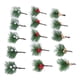 thumbnail image 5 of Xmas Holly Berries Ramas, Xmas Holly Berries Pine Needles Plastic Festive Para La Celebración, 5 of 7