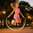 thumbnail image 6 of Light Up Jump Rope with 3-Speed Adjustable Led Glowing Cord, 1-Pack, Yellow, for Student Exercise and Outdoor Play, 6 of 6