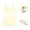 A1 Yellow, variant on GILIGEGE Womens Striped Workout Set Two Piece Yoga Sets Activewear,Stretchy Soft Activewear Sets,2 Piece Summer Matching Set,Sport Bra and High Waisted Biker Shorts with Pocket for Gym Blue L