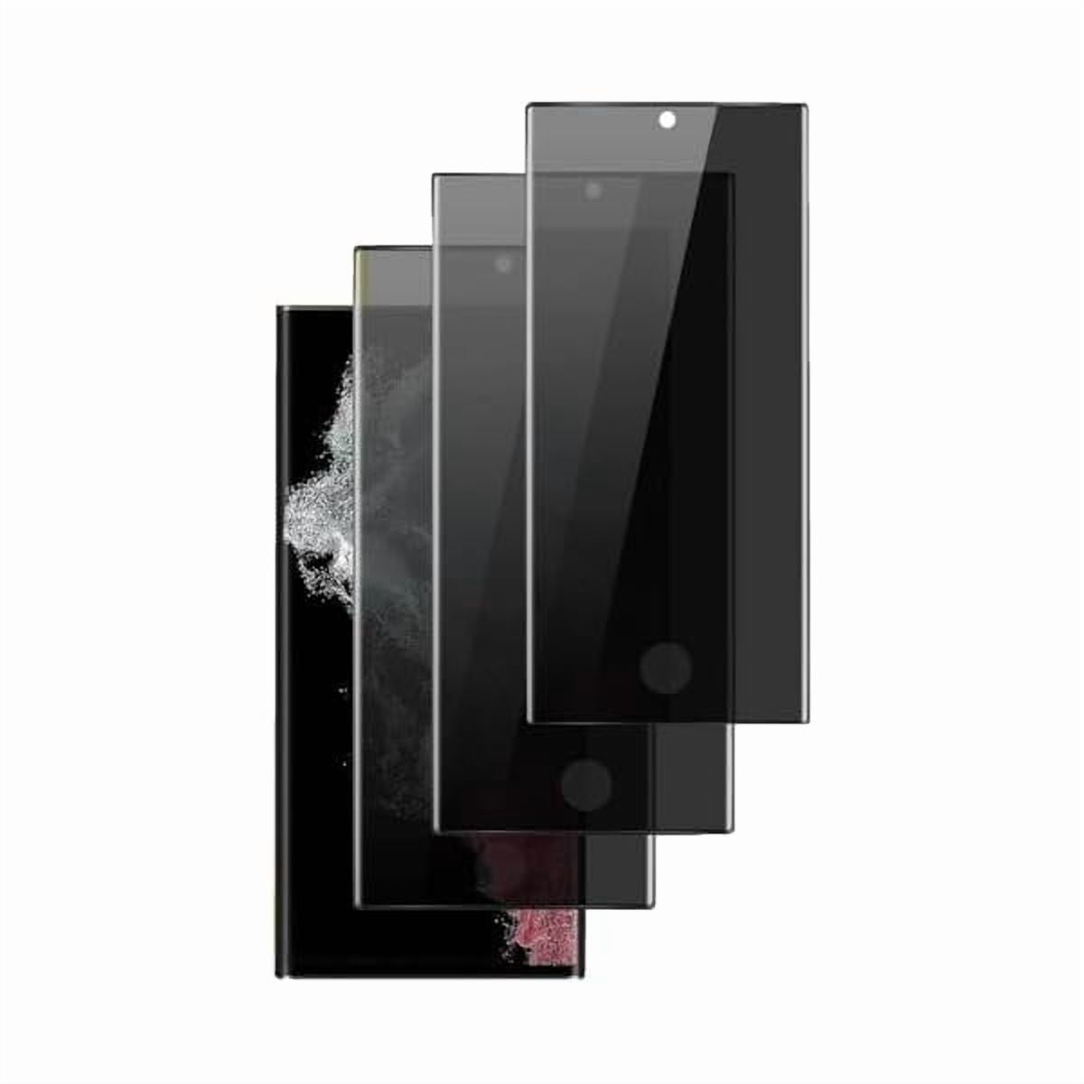 can 3 Pack Privacy Screen Protector for Samsung Galaxy Note 10, 9H Hardness Anti-Scratch Anti-Spy Tempered Glass Film for Samsung Galaxy Note 10 - Anti-Fingerprint, Easy to Install, Case Friendly