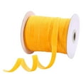 thumbnail image 4 of Yaoyar 1cm Vintage Velvet Ribbon for Gift Wrapping Wedding Decoration DIY Project, DIY Ribbon Bow Accessories Ribbon 50 Yards, 4 of 5