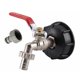 thumbnail image 2 of Eigraketly Conector de tanque de combustible IBC, conector doble de agua para jardín, adaptador de grifo, Conector de tanque de agua para Herramientas y ferretería, 2 of 6