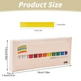thumbnail image 3 of Rentrée des Classes Fulltouch Color Chalk [12 Pcs Mélange de Couleurs] 1 Boîte de Craies Lavables Sans Poussière Assorties pour Enfants Tableau Noir de Trottoir, 3 of 5