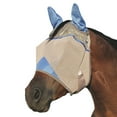 thumbnail image 2 of Yearling Large Pony Cashel Comfortable Crusader Fly Mask W/ Ears Blue, 2 of 2