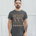 thumbnail image 3 of Tee Hunt Ok Boomer T-shirt Christmas Ugly Sweater Funny Gen Z Millenials Men's Tee, Charcoal, X-Large, 3 of 5