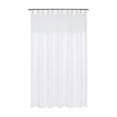 thumbnail image 2 of Moyic Cortina de ducha impermeable, cortina de baño duradera y elegante, lujosa, fácil de instalar, cortinas de ducha impermeables Juegos de accesorios de baño blanco 180*180cm, 2 of 6