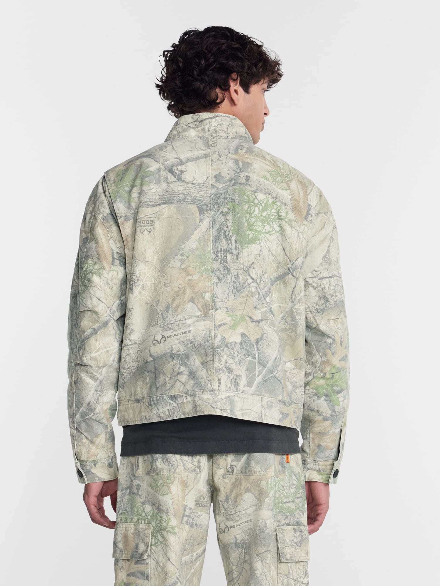 No Boundaries x Realtree Cotton Trucker Jacket, Men's Sizes XS-4XLT