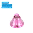 thumbnail image 3 of Uxcell Mini Jingle Bells 1" Metal Hanging Bells Pink 50Pack, 3 of 5