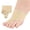 L Black, variant on Foot Protection Cover with Toe Separator & Cushion Pad, 2 Sizes – Ergonomic Bunion Corrector, Breathable, for Hallux Valgus Relief – Skin Tone, Black