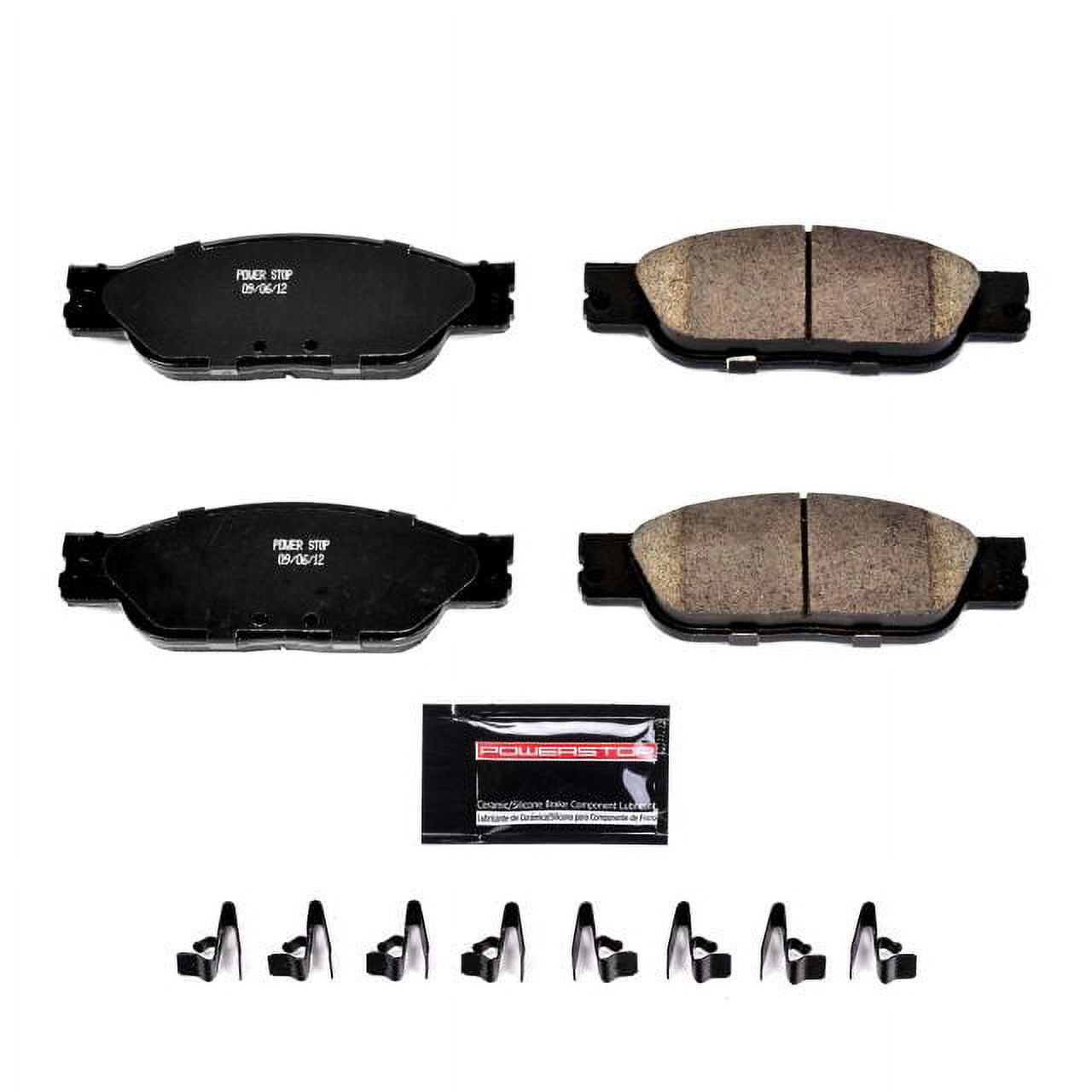 Power Stop Front Z23 Evolution Carbon-Fiber Ceramic Brake Pads Z23-933