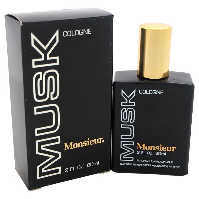 Dana Monsieur Musk Cologne Splash For Men 2 oz