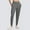 Dark Gray, variant on ZZwxWA Women's Pants High Waisted Lightweight Athletic Leggings Tapered Solid Color Yoga Pants for Sport Outfits with Pocket