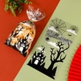 thumbnail image 2 of NCWSO Flour Sugar Storage Containers 50 Pcs Halloween Candy Bags, Transparent Plastic Gift Bags for Party and Snack Packaging (1Pc Set) Organization and Storage Deals, 2 of 4