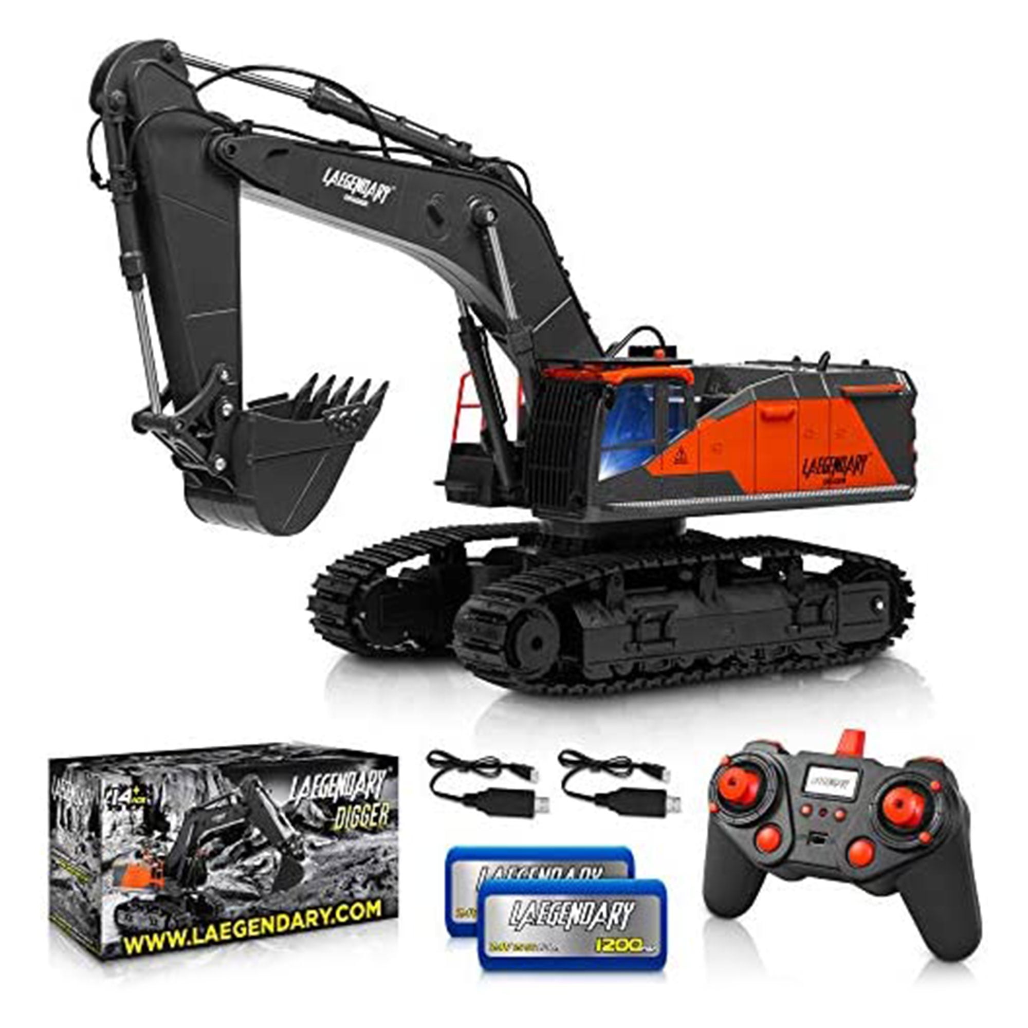 LAEGENDARY Digger 114 Scale RC Excavator Remote Control Construction