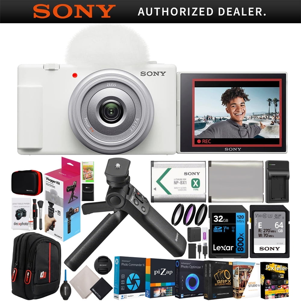Sony ZV-1F Digital Camera - 20.1 MP, 4K 30 fps for Beginner Sony ZV-1F Digital Camera - 20.1 MP, 4K 30 fps for Beginner