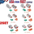 thumbnail image 2 of 2Set Grey For Deutsch 2,3,4,6,8,12Pin Connector Housing, Seals Crimp Terminal US, 2 of 13