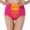 Hot Pink, variant on Women's Panties High Waist Anti Side Leakage Big Aunt Sanitary Physiological Pants Underwear Pocket For Menstruation Period Panties L-4XL