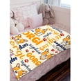 thumbnail image 5 of Yibo Dachshund Blanket Flannel Soft and Comfortable Anti-static Bed Sofa Blanket, 5 of 7