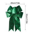 thumbnail image 2 of Christmas Ribbon Bow RIBBON Forged Ribbon Fabric Christmas Tree Wreath Decoration Bow Pendant Decoration, 2 of 2