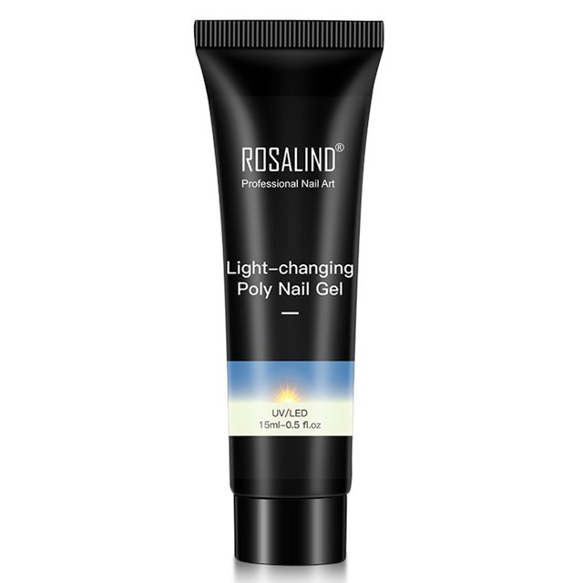 Pegamento para uñas de extensión rápida de gel que cambia la luz de 15 ml bajo el sol Labymos pegamento de uñas