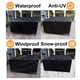 thumbnail image 3 of ERQVHQV Mesa de jardín Rectangular Cubierta Impermeable para Muebles de jardín Cubierta Protectora para Muebles de jardín Lona Lona para Muebles de Exterior a Prueba de Viento, 210D Anti-UV 190*66*89cm oso de fresa Electrónica, 3 of 5