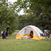 CORE 8'x 7' 4 Person Dome Backpacking Camping Tent, 10 lbs