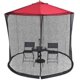 thumbnail image 5 of Mosquitera con cubierta para sombrilla de Patio, cubierta de malla plegable con cremallera, mosquitera para protección contra insectos en cenador, imagen Sc, 5 of 5