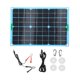 thumbnail image 1 of Cargador portátil de fuente de alimentación USB de 20W de silicio monocristalino de panel solar para batería, 1 of 8