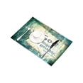 thumbnail image 4 of MKHERT Christian Bible Verse with All Things are Possible Placemats Table Mats for Dining Room Kitchen Table Decoration 12x18 inch,Set of 6, 4 of 4