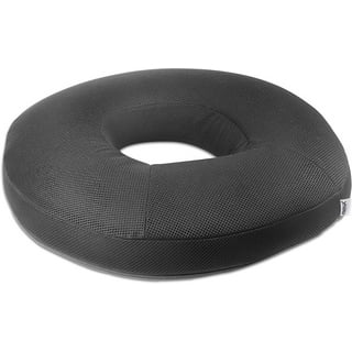 McKesson Donut Seat Cushion - Inflatable, Vinyl, White - 13 in x 13 in