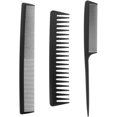 thumbnail image 1 of 1 Set Hair Combs Plastic Combs Hairdressing Comb Detangling Comb Hair Styling Tool, 1 of 6