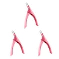 thumbnail image 1 of facefd 1/2/3/5 U Forme Tondeuse en Acier Inoxydable Portable Salon Manucure Art Rose 3PCS, 1 of 6