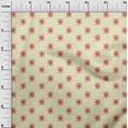 thumbnail image 2 of oneOone Cotton Silk Fabric Floral Block Print Fabric BTY 42 Inch Wide, 2 of 4