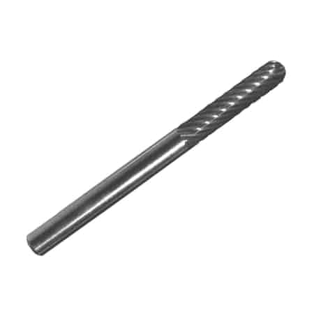 

6 Pcs Sc41 3/32 X 7/16 Cylindrical Carbide Burr 1/8 Shank Dulsc41 Finish: Uncoated (Bright); Cutting Length: 7/16 ;