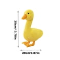 thumbnail image 2 of 13.8in Soft Yellow Duck Plush Toy, Adorable Stuffed Duckling Animal, Cuddly Bird Pillow for Home Decoration, Cute Farm Animal Plushie, Birthday Present Accent Piece, 2 of 5