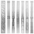 thumbnail image 1 of Miangastore 1 Set of Stainless Steel Figure Craft Ruler DIY Making Model Details Renovation Carving Auxiliary Ruler, 1 of 8