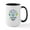 White/Black Inside, variant on CafePress - Peace Love Camping Large Mug - 15 oz Ceramic Large White Novelty Mug